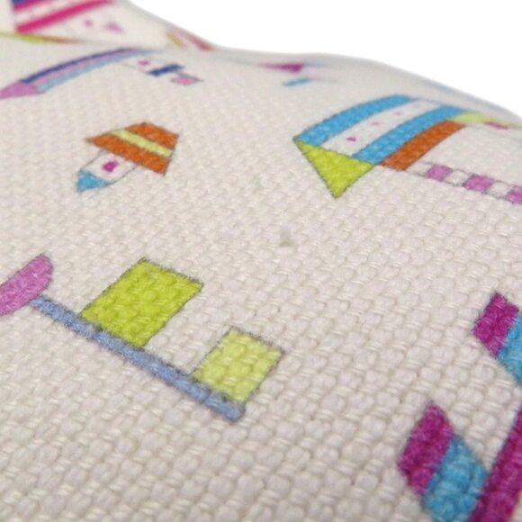 HERMES Petit Chartier Duffle Bag Cotton Multicolor - Picture 8 of 13